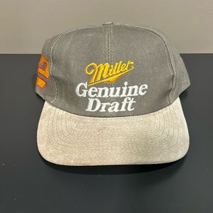 Rusty Wallace Miller Genuine Draft SnapBack Hat